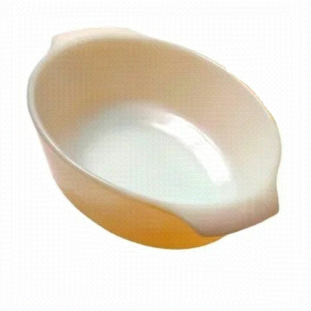 Vintage Anchor Hocking Fire King‎ Iridescent Peach Lustre Casserole Dish